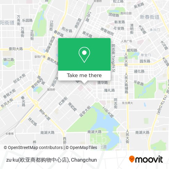 zu·ku(欧亚商都购物中心店) map