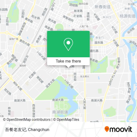 吾餐老友记 map