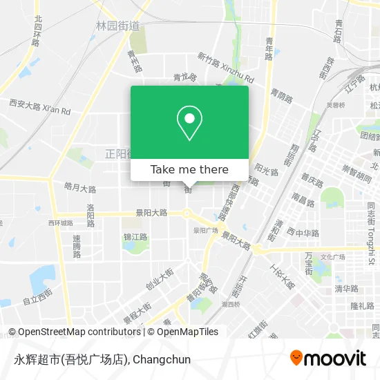 永辉超市(吾悦广场店) map