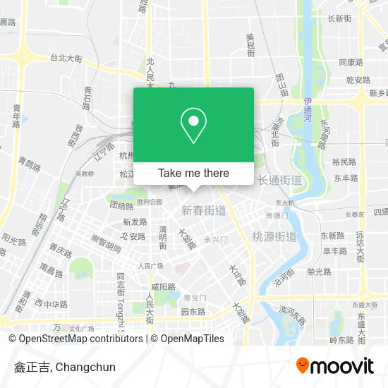 鑫正吉 map
