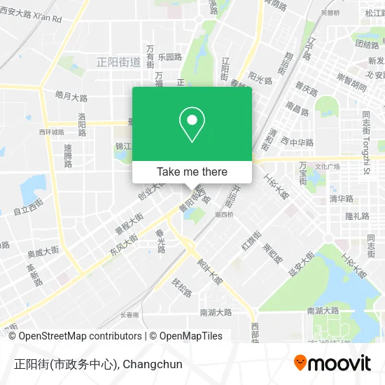正阳街(市政务中心) map