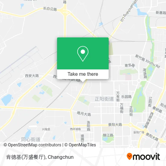 肯德基(万盛餐厅) map