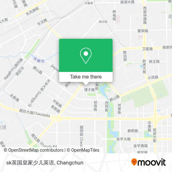 sk英国皇家少儿英语 map