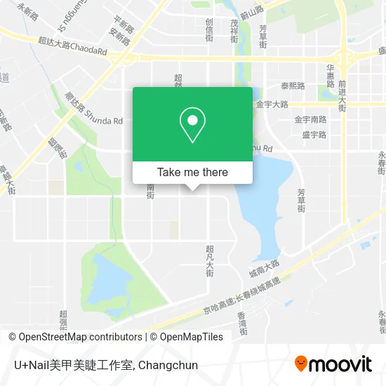 U+Nail美甲美睫工作室 map