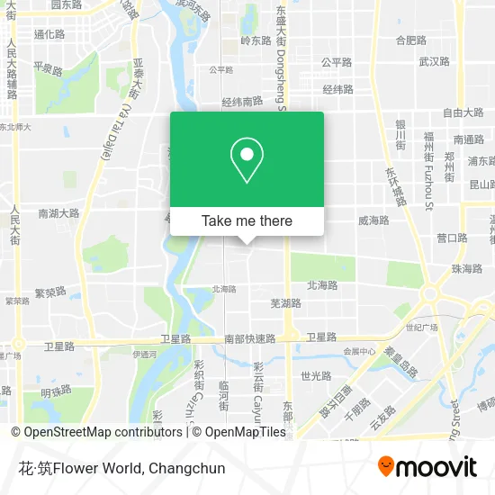 花·筑Flower World map