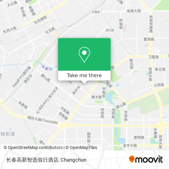 长春高新智选假日酒店 map