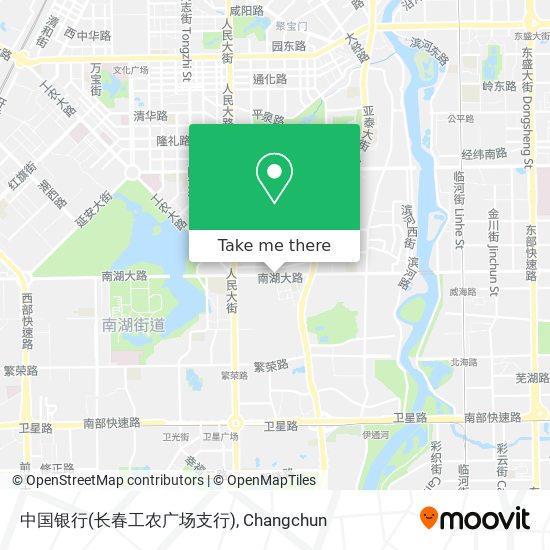 中国银行(长春工农广场支行) map