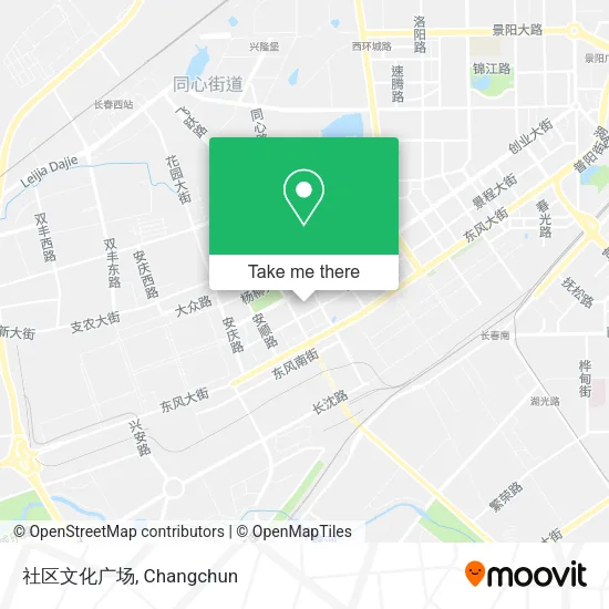 社区文化广场 map