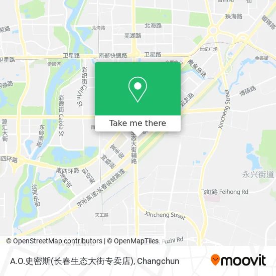 A.O.史密斯(长春生态大街专卖店) map