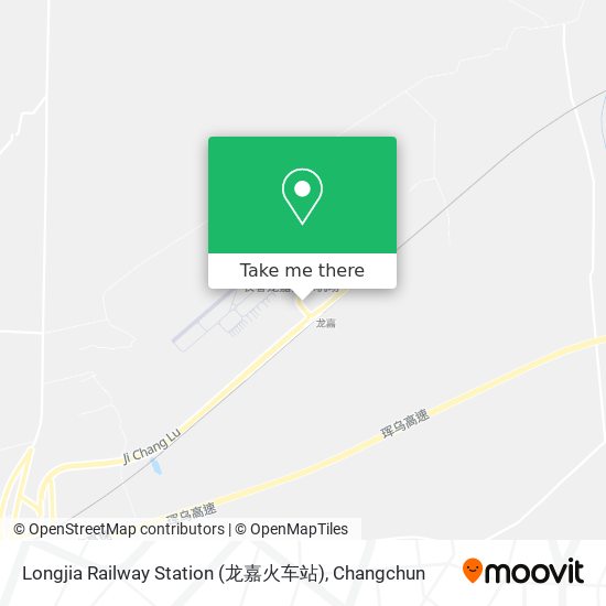 Longjia Railway Station (龙嘉火车站) map