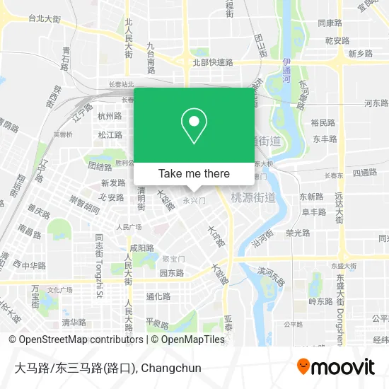 大马路/东三马路(路口) map