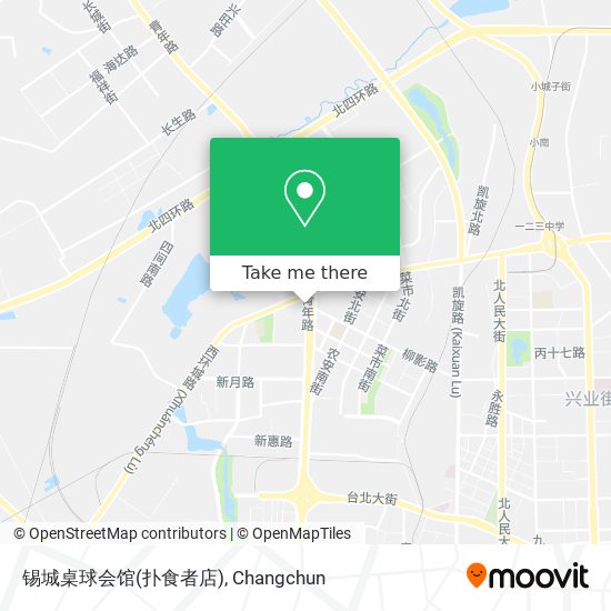 锡城桌球会馆(扑食者店) map