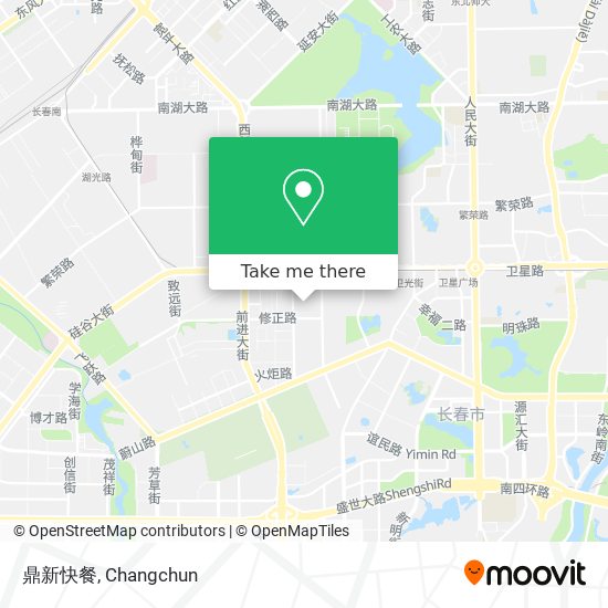 鼎新快餐 map