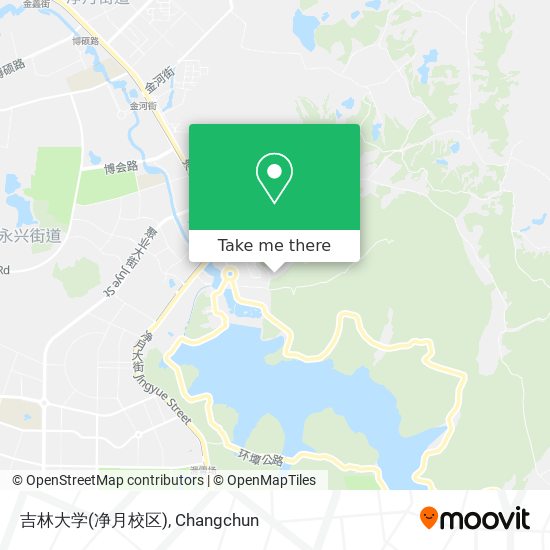 吉林大学(净月校区) map