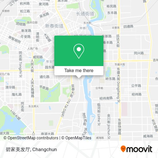 碧家美发厅 map
