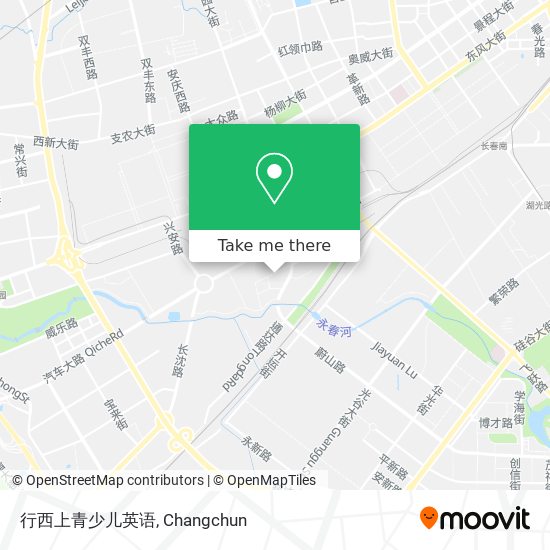 行西上青少儿英语 map