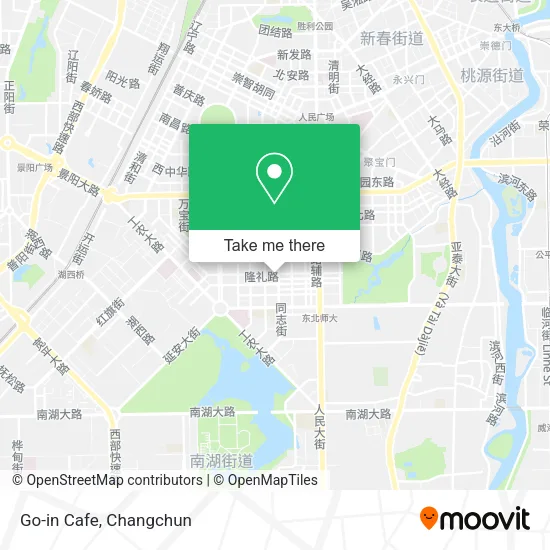 Go-in Cafe map