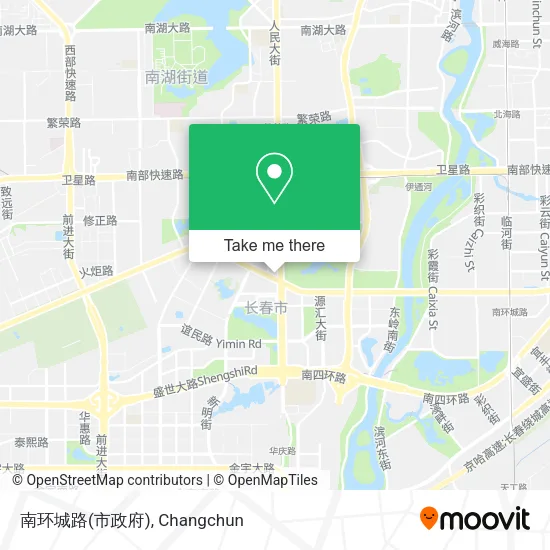 南环城路(市政府) map