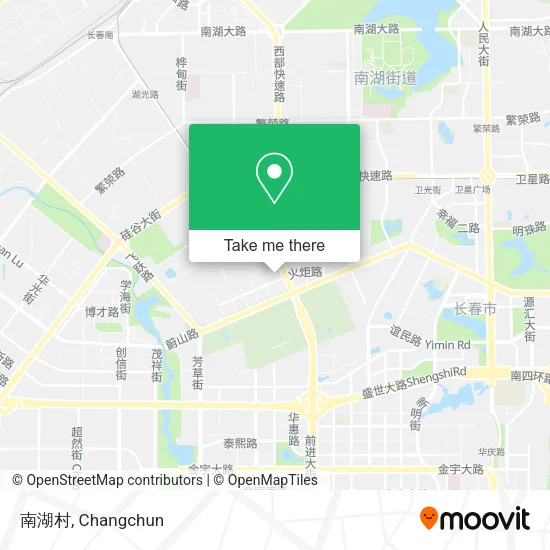 南湖村 map