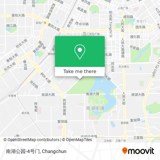 南湖公园-4号门 map