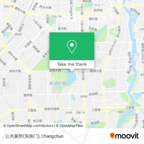 公共厕所(东南门) map