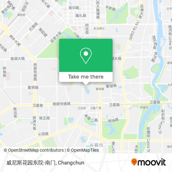 威尼斯花园东院-南门 map