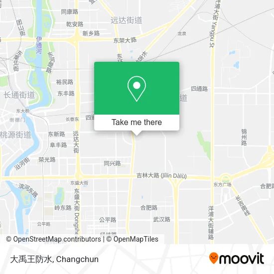 大禹王防水 map