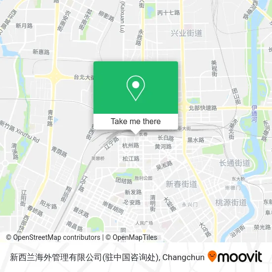 新西兰海外管理有限公司(驻中国咨询处) map