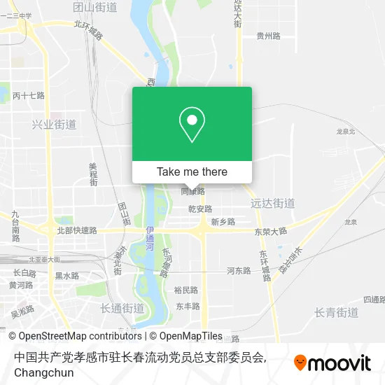 中国共产党孝感市驻长春流动党员总支部委员会 map