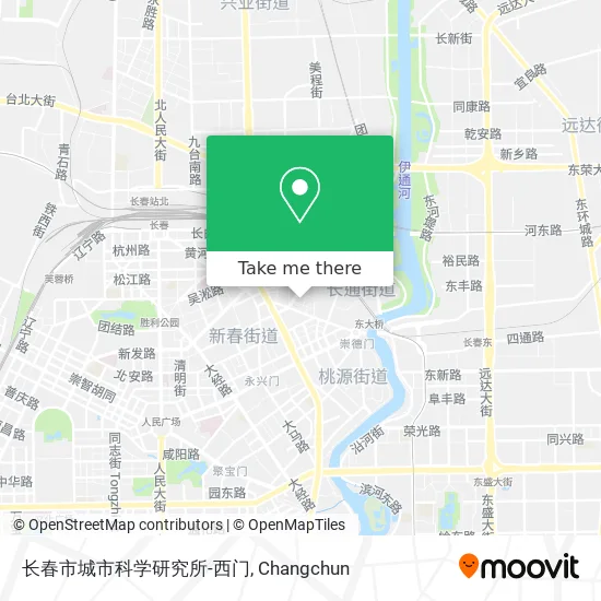 长春市城市科学研究所-西门 map