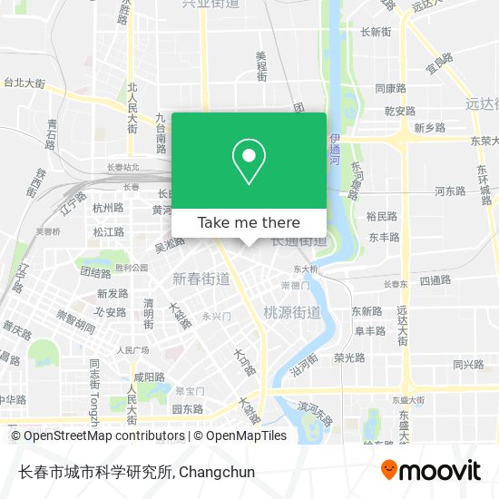 长春市城市科学研究所 map