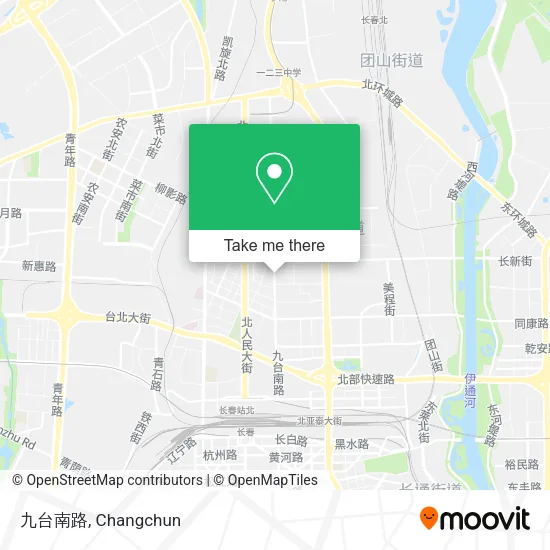 九台南路 map