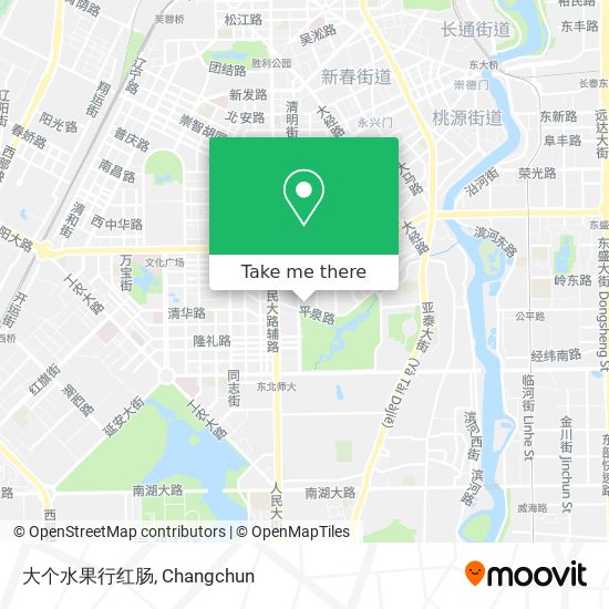 大个水果行红肠 map