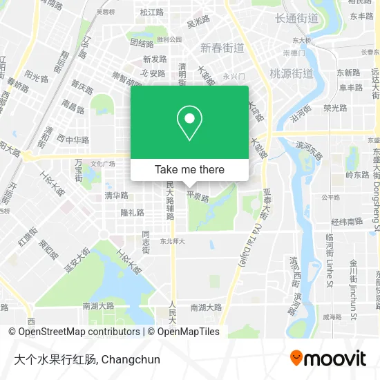 大个水果行红肠 map