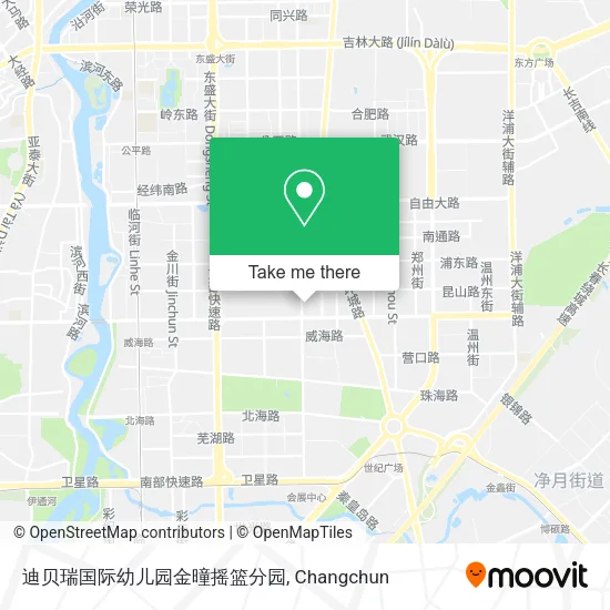 迪贝瑞国际幼儿园金曈摇篮分园 map