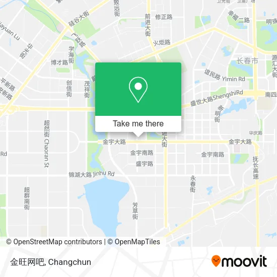 金旺网吧 map