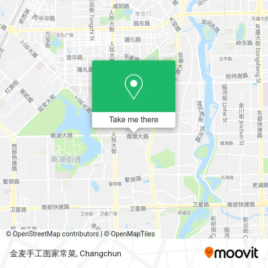 金麦手工面家常菜 map