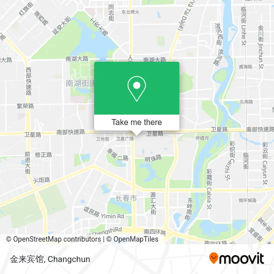 金来宾馆 map