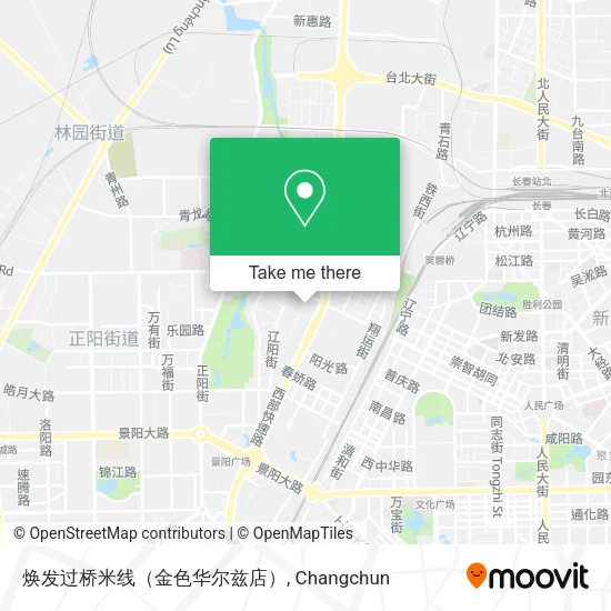焕发过桥米线（金色华尔兹店） map
