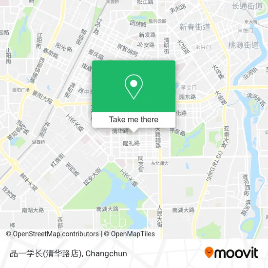 晶一学长(清华路店) map
