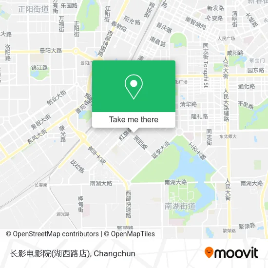 长影电影院(湖西路店) map