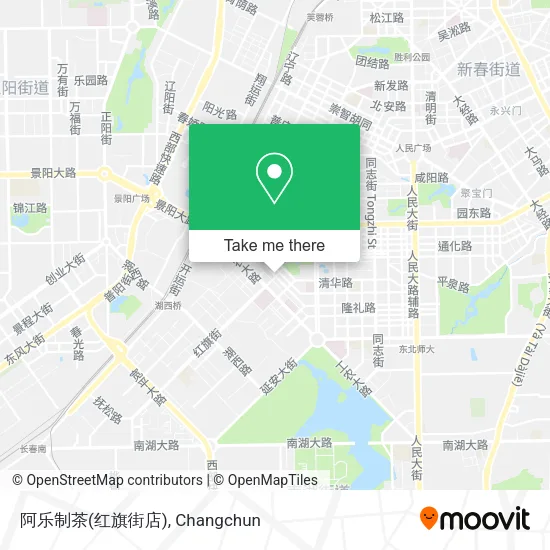 阿乐制茶(红旗街店) map