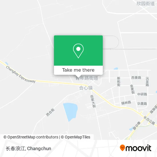 长春浪江 map