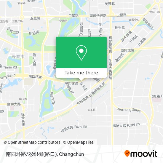 南四环路/彩织街(路口) map