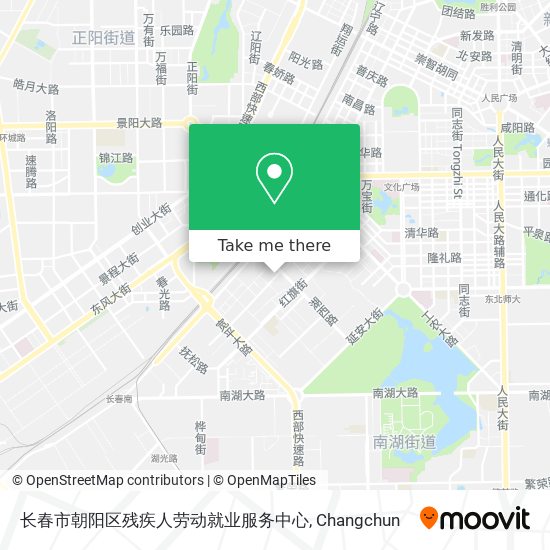 长春市朝阳区残疾人劳动就业服务中心 map