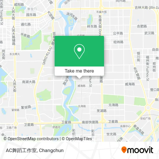 AC舞蹈工作室 map