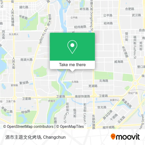 酒市主题文化烤场 map