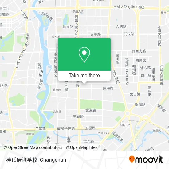 神话语训学校 map