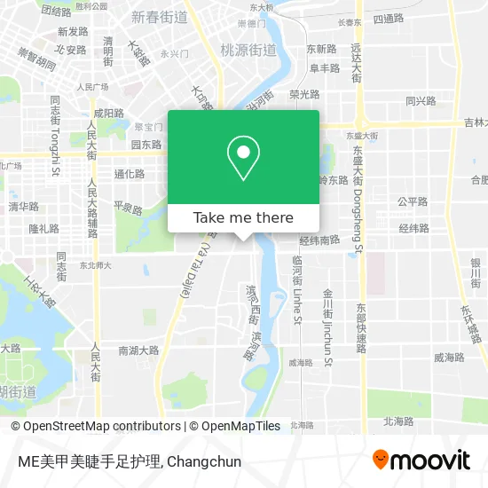ME美甲美睫手足护理 map