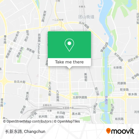 长新东路 map